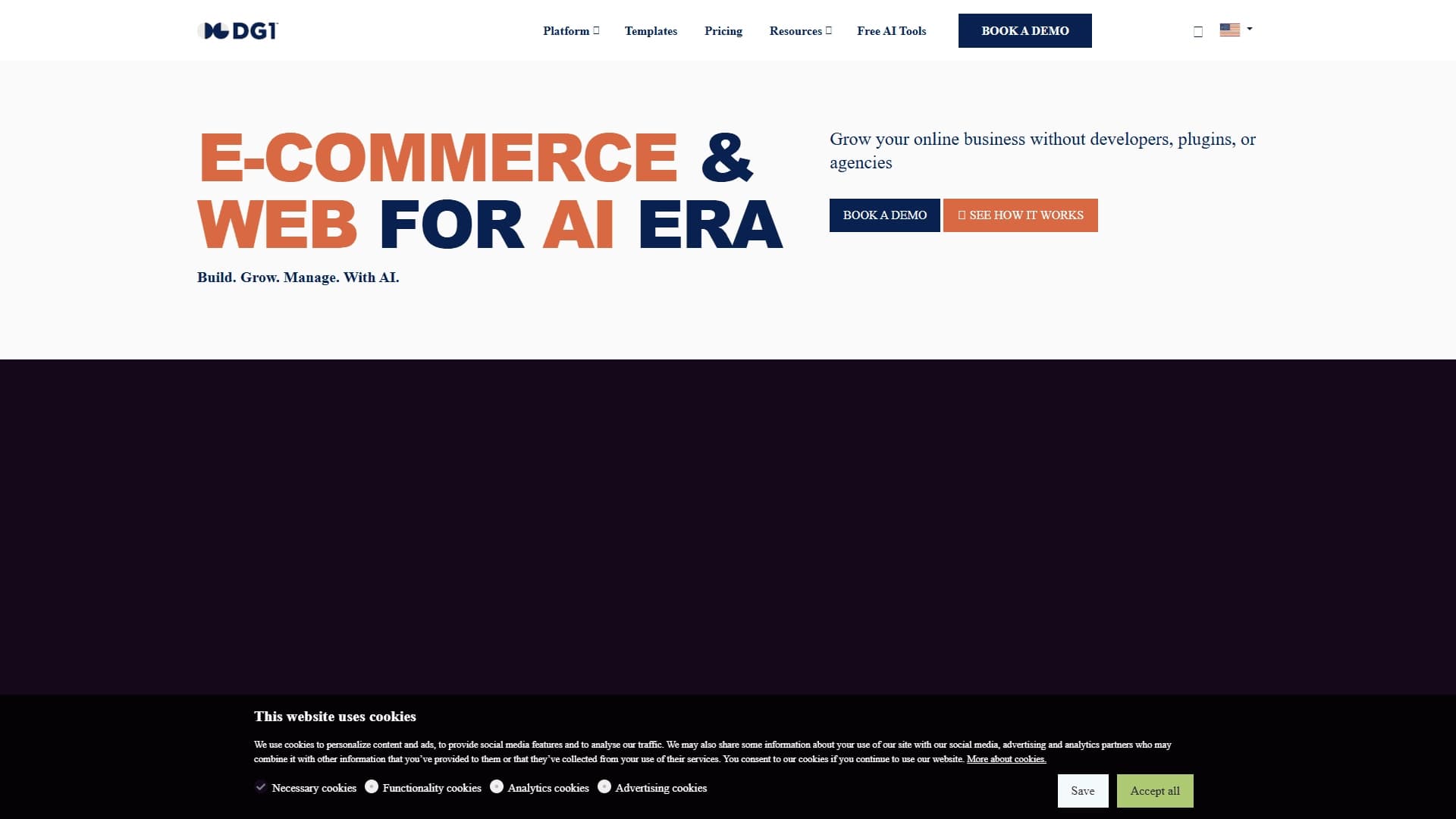 DG1 — E-Commerce & Web for AI Era